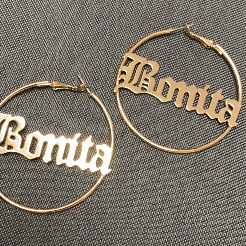 Hoop earrings * Bonita  * Medium 💞